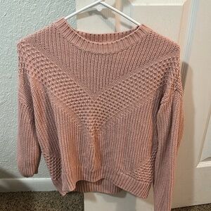 H&M Pink Knit Sweater